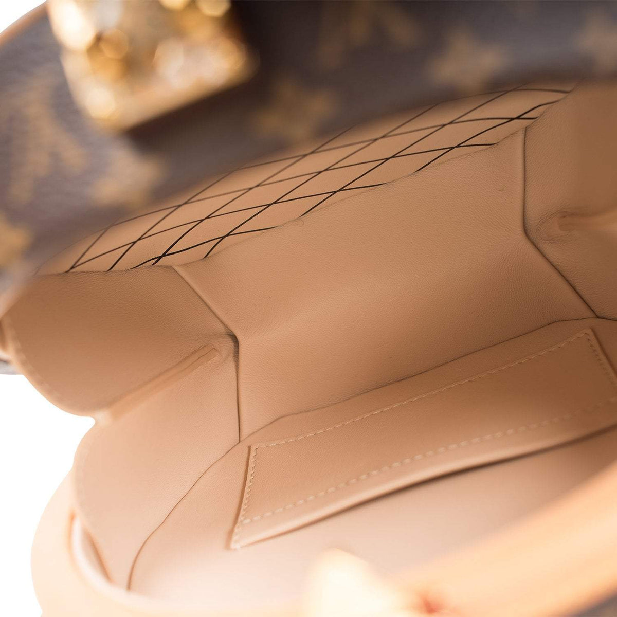 LV Petite Boite Chapeau, Monogram Canvas Handbag