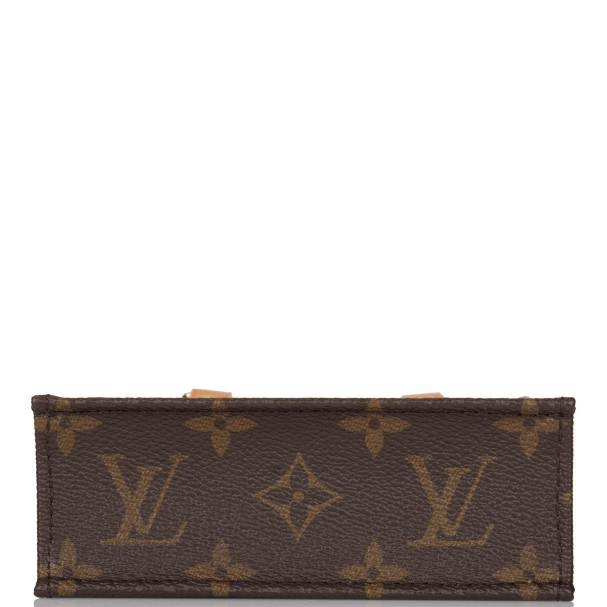 Louis Vuitton Petit Sac Plat, Monogram Canvas Mini Bag
