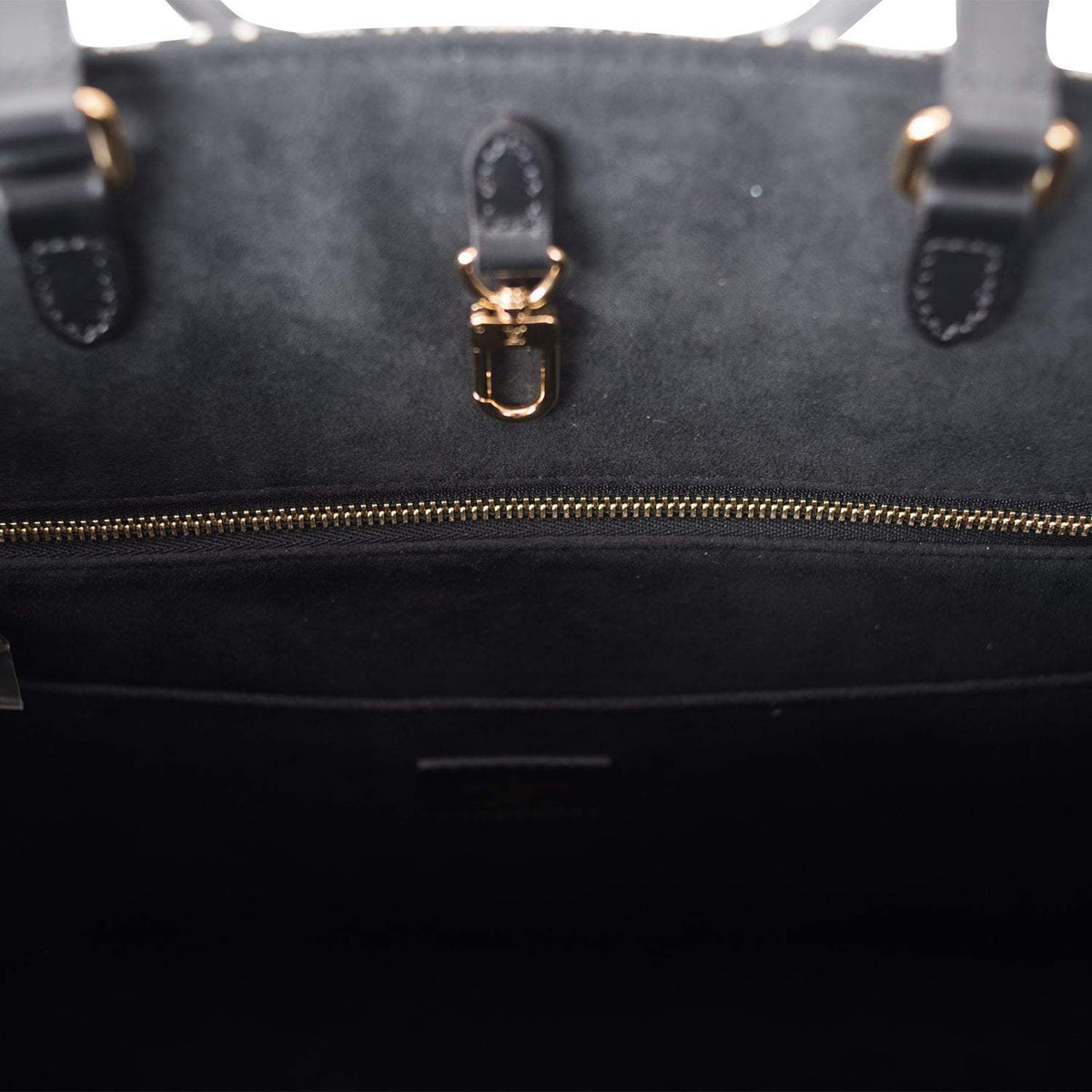 LV OnTheGo GM Tote, Jacquard Since 1854, Gray Leather