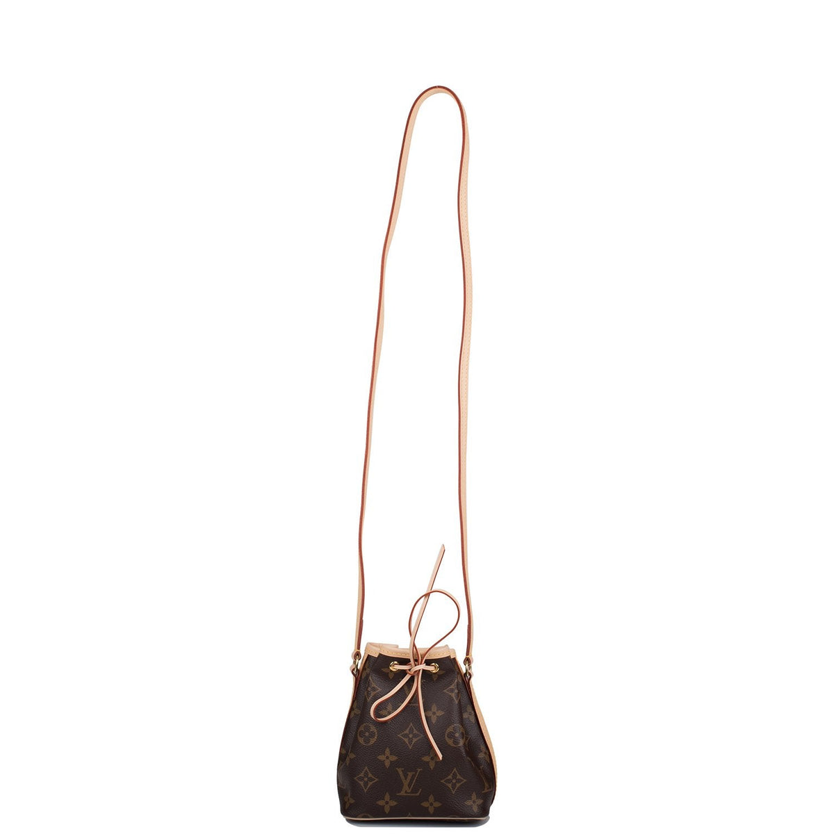 LV Nano Noe Bag, Monogram Canvas Crossbody