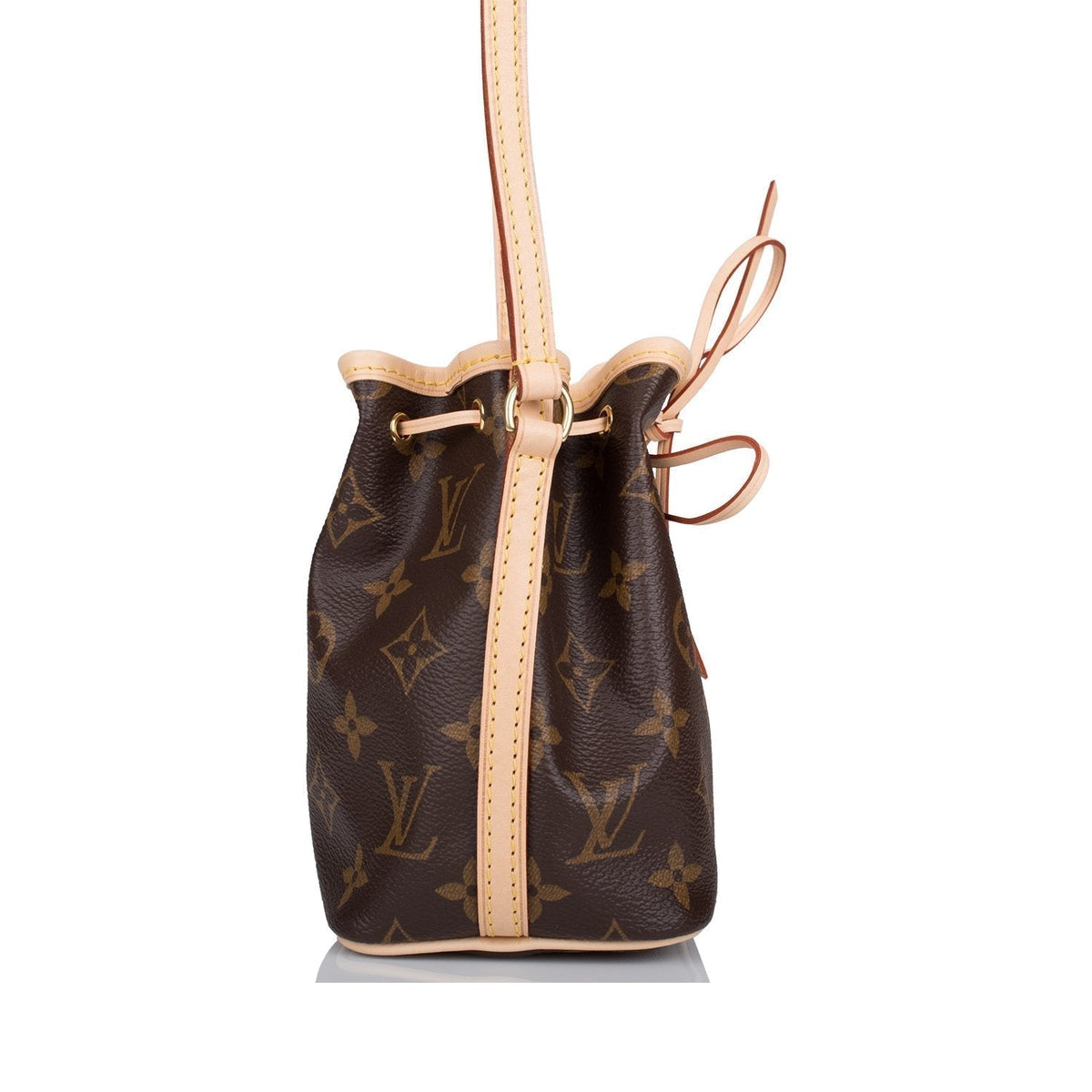 LV Nano Noe Bag, Monogram Canvas Crossbody