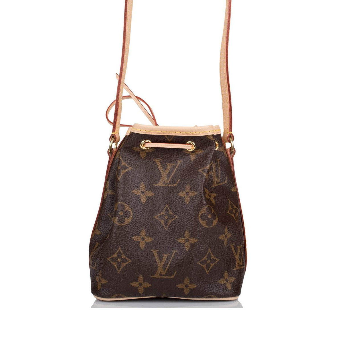 LV Nano Noe Bag, Monogram Canvas Crossbody
