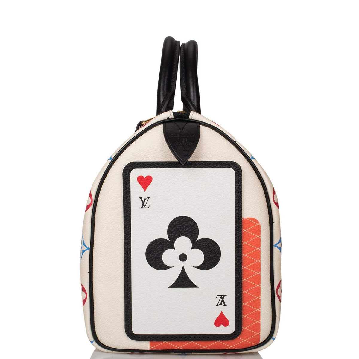 Louis Vuitton Speedy 25, White Game On Bandouliere