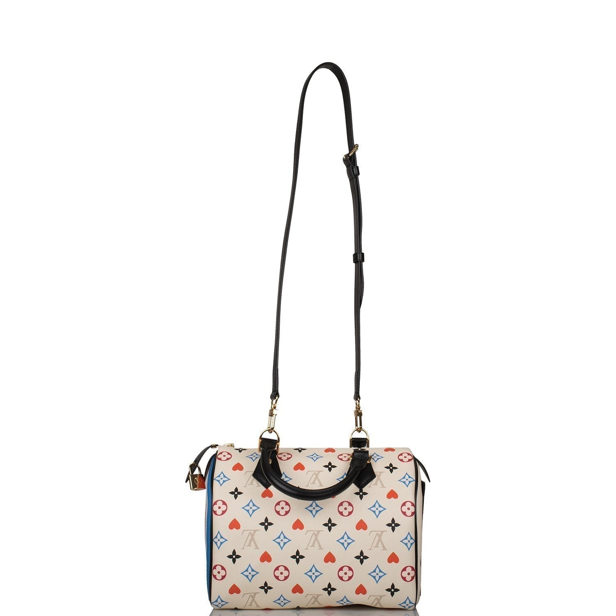 Louis Vuitton Speedy 25, White Game On Bandouliere