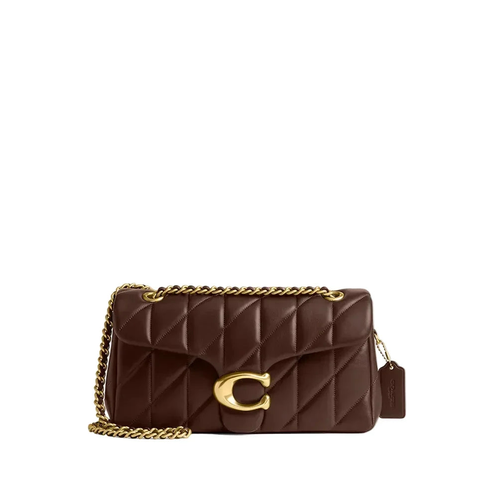 Coach Tabby Shoulder Bag 26 With Pillow Quilting- Brass/Maple