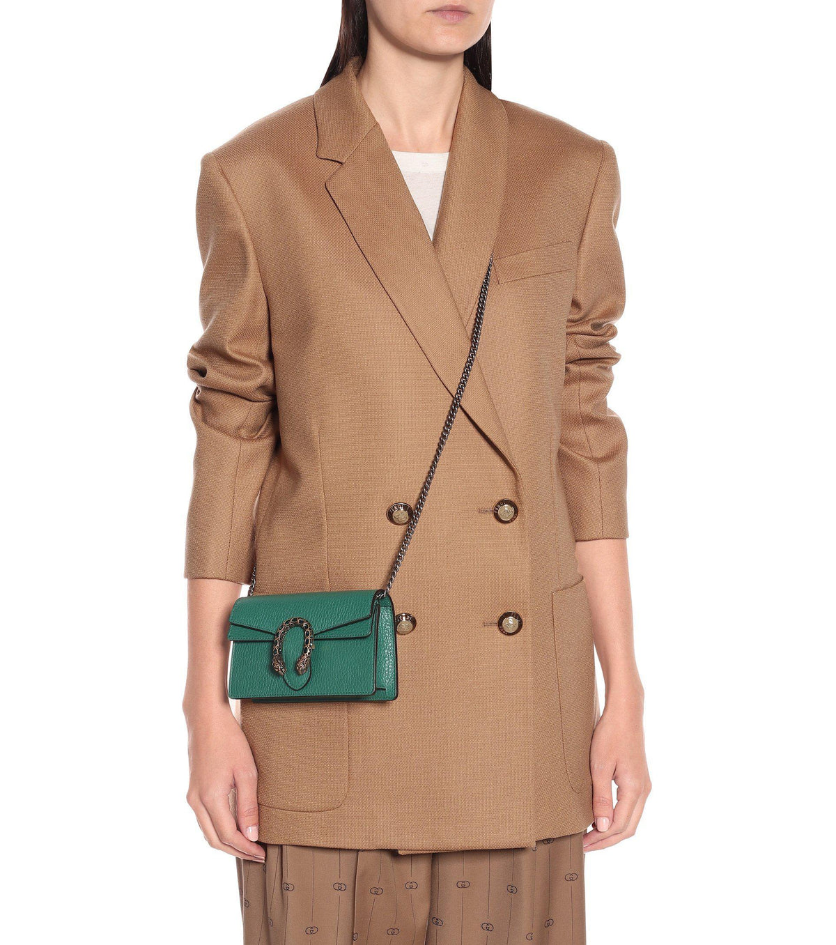 Gucci Dionysus Super Mini Crossbody Bag Emerald