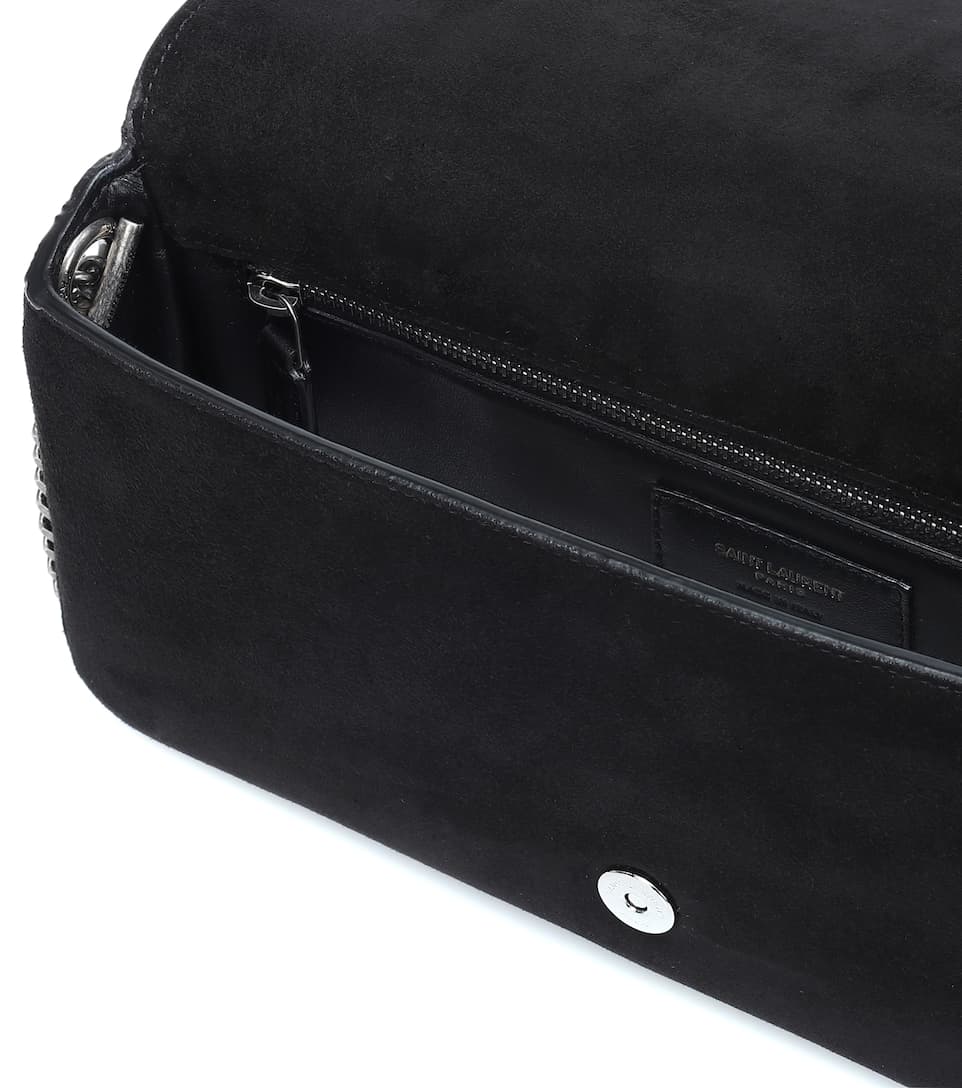 Saint Laurent Kate Bag, Medium Baguette Shoulder, Black