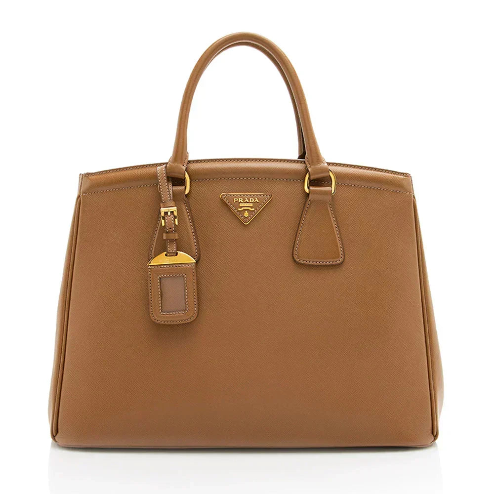 Prada Saffiano Leather Parabole Tote