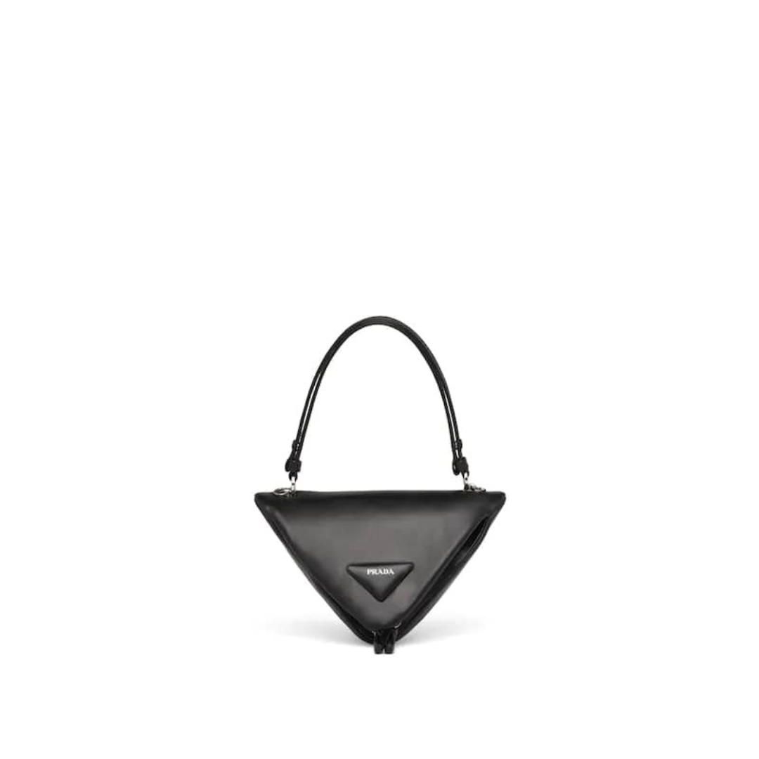 Padded Nappa Leather Bag, Prada Triangle Handbag
