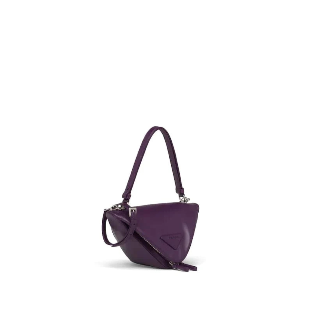 Padded Nappa Leather Bag, Prada Triangle Handbag