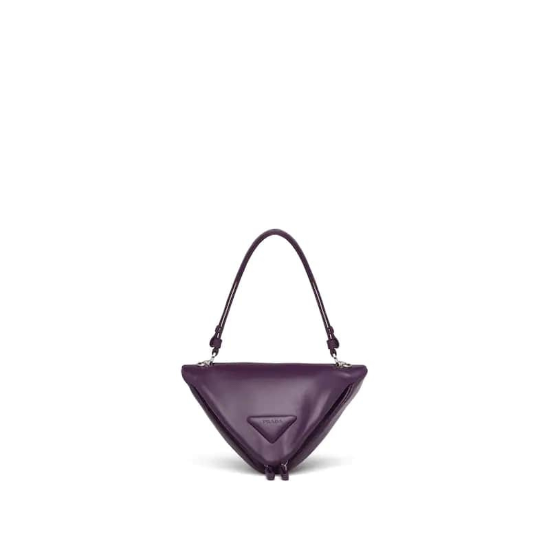 Padded Nappa Leather Bag, Prada Triangle Handbag