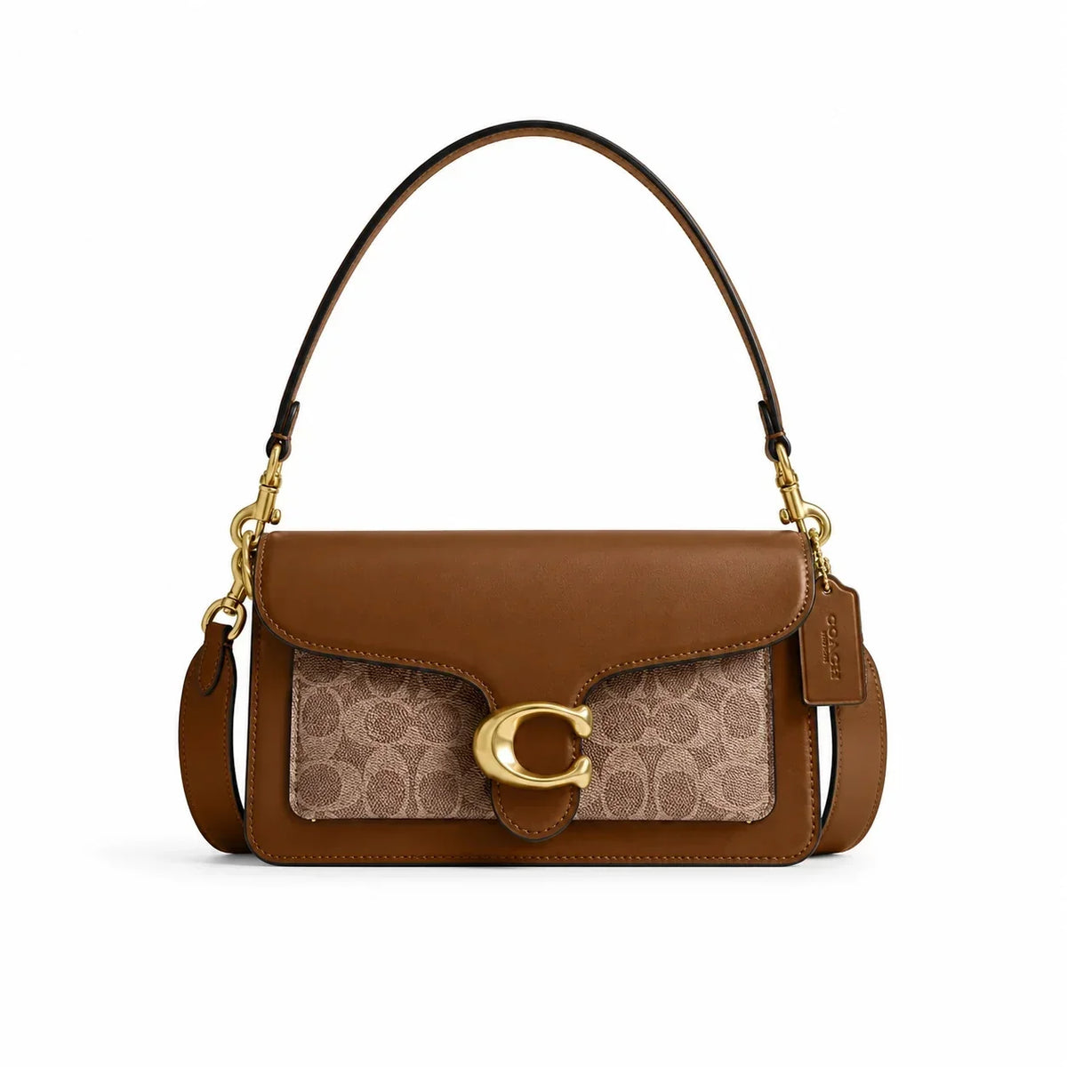 Coach Tabby Shoulder Bag 26 - Brass/Tan Brown