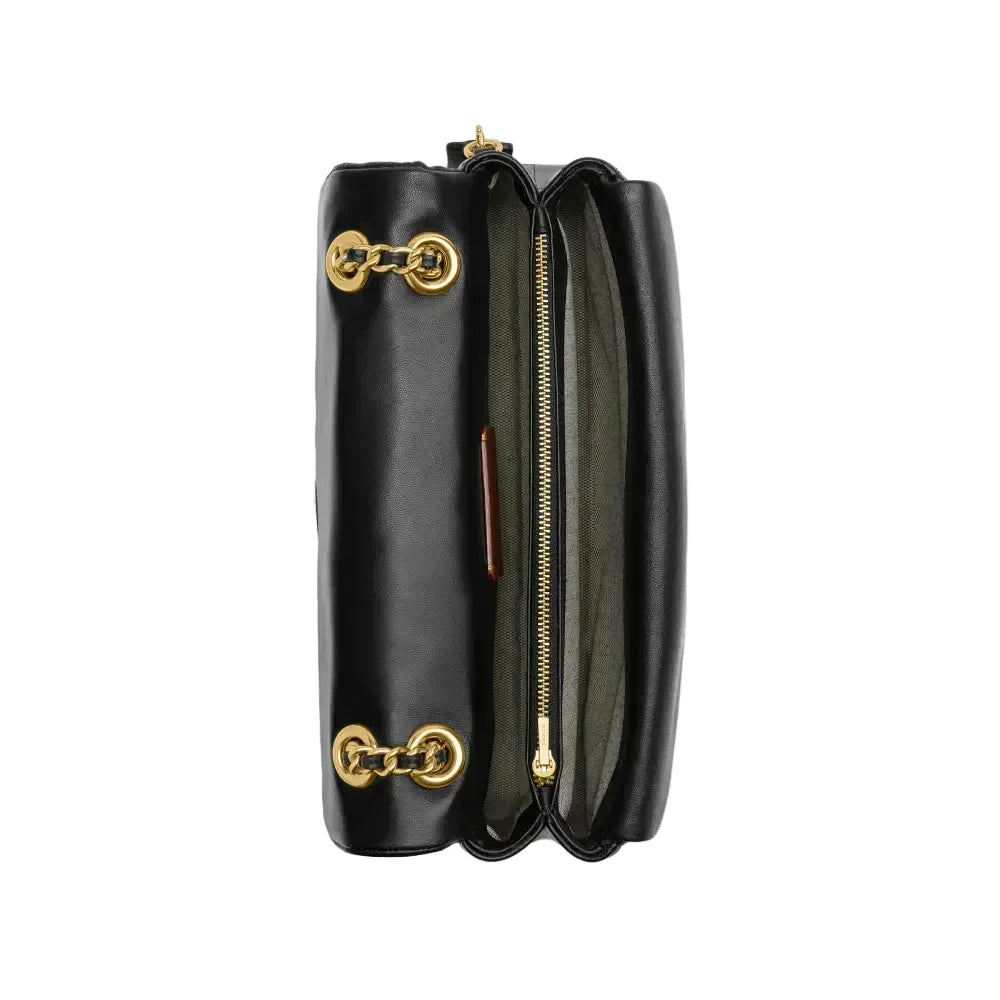 Coach Tabby Shoulder Bag 26 With Pillow Quilting - Brass/Black