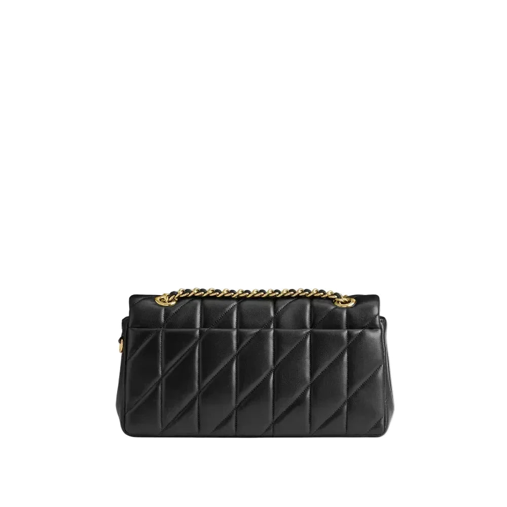 Coach Tabby Shoulder Bag 26 With Pillow Quilting - Brass/Black