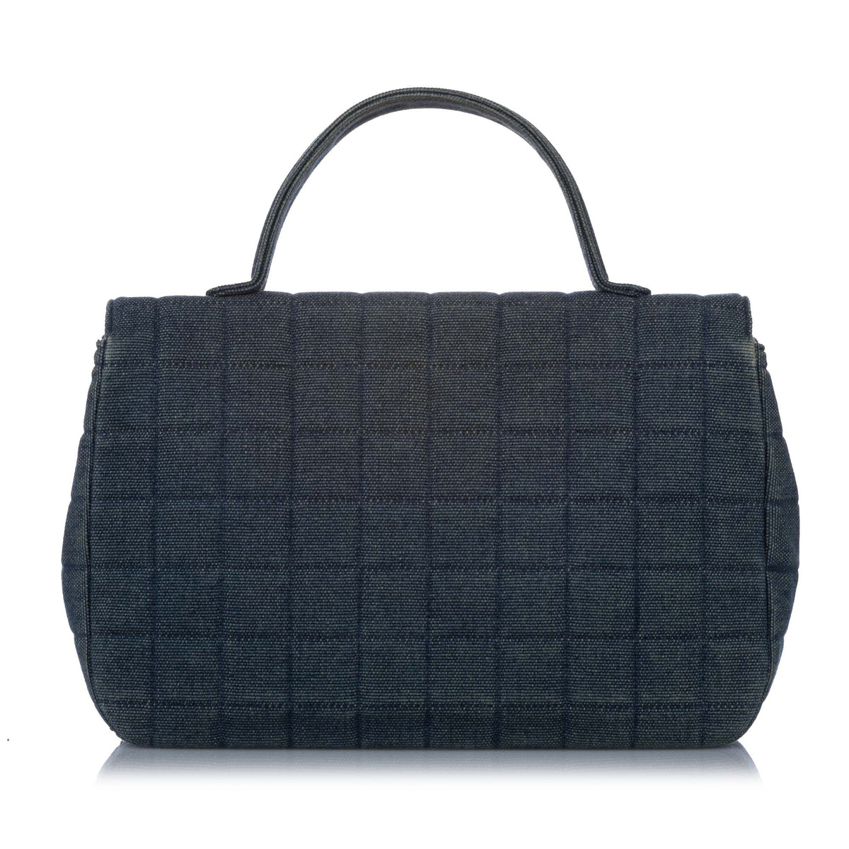 Chanel Denim Choco Bar Quilted Handbag NW5321