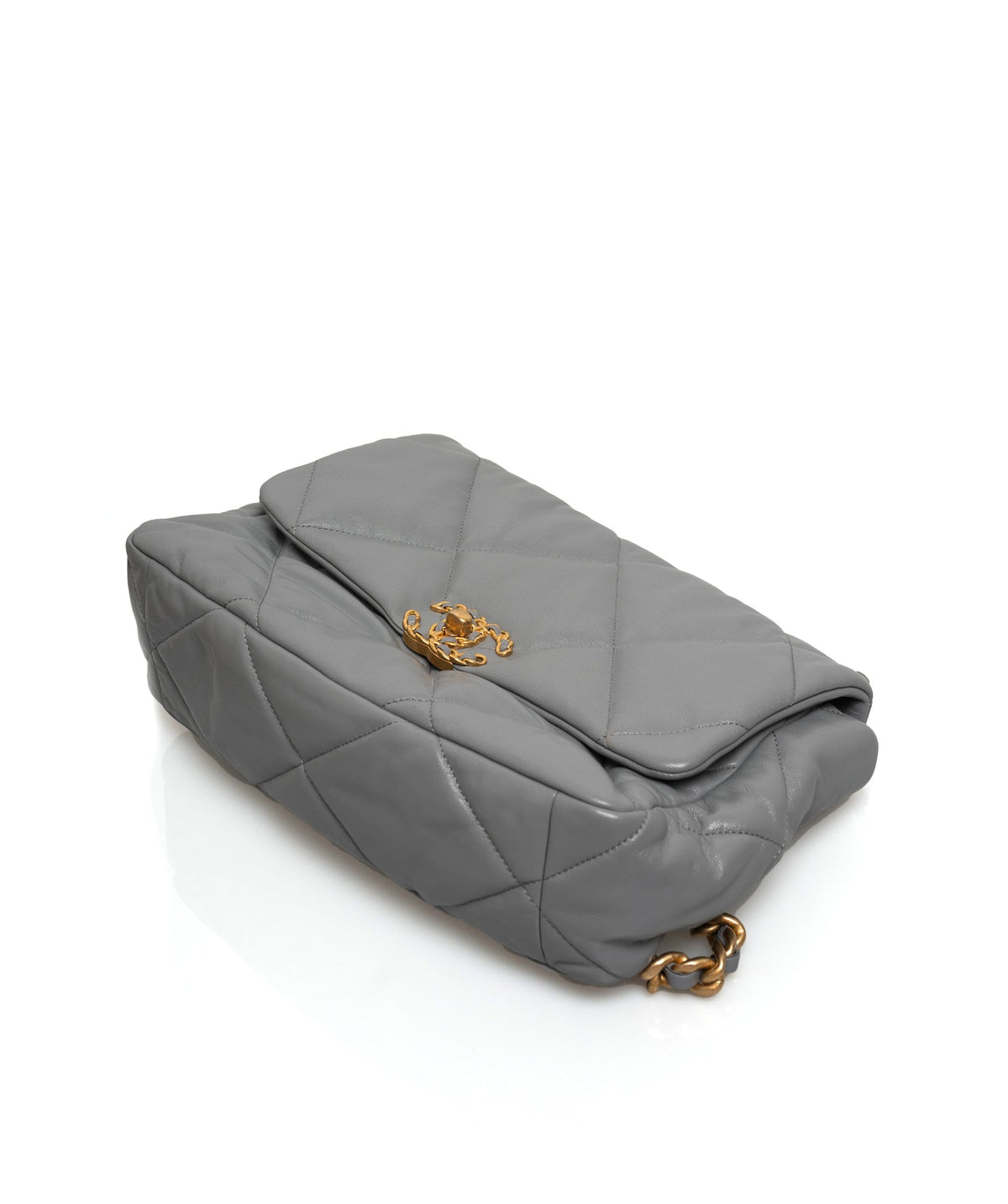 Chanel Large Gray 19 Shoulder Bag - ASL1590