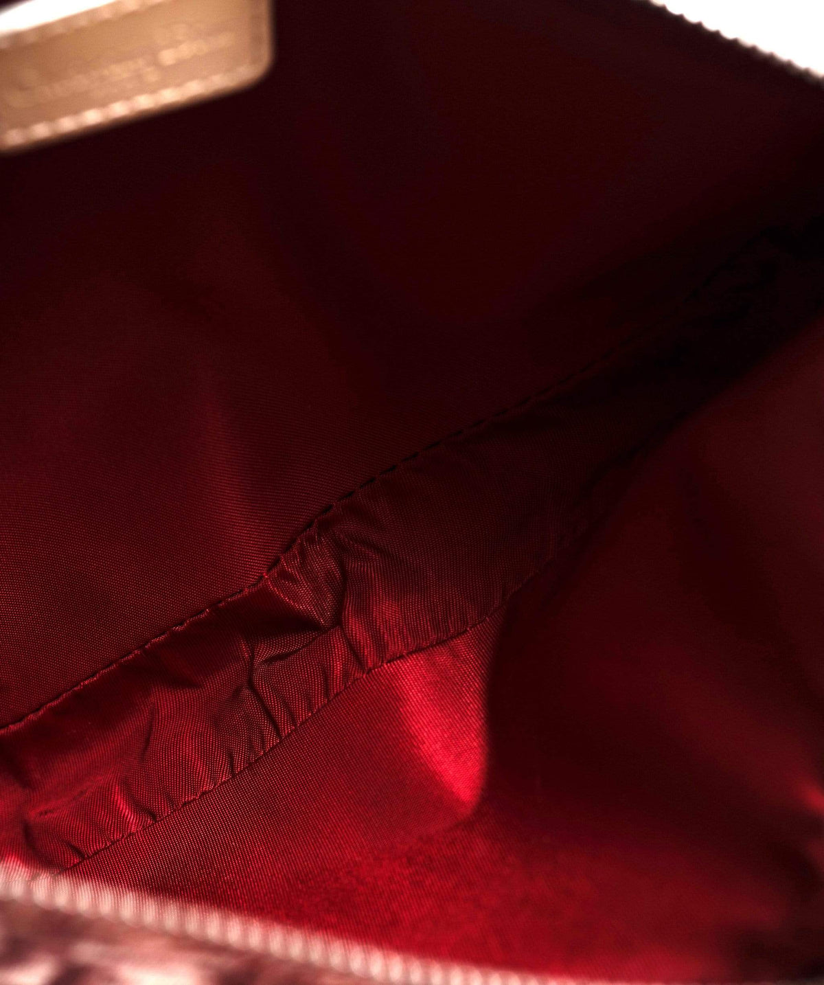 Red Designer Purse, Christian Dior Saddle Bag Coated Canvas