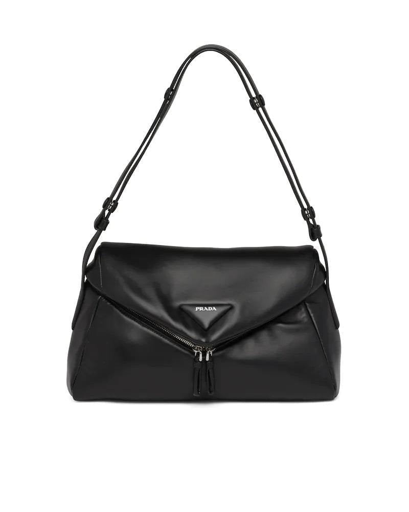 Prada Padded Nappa Bag, Signaux Shoulder, Leather Flap