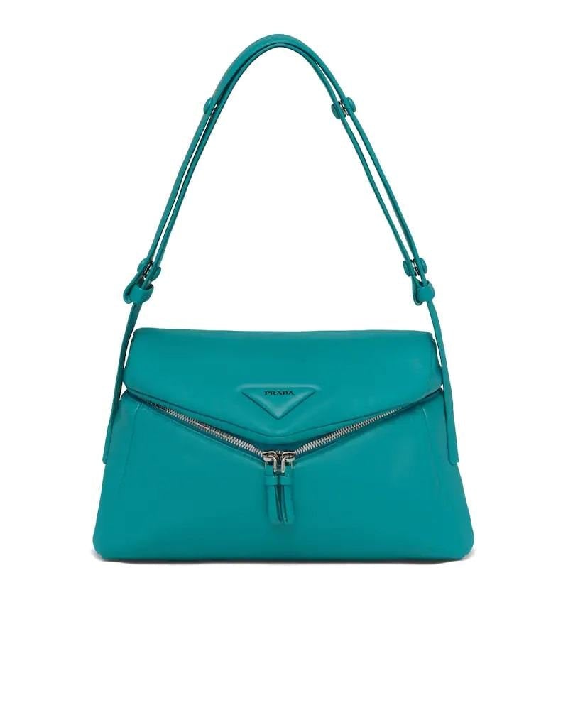 Prada Padded Nappa Bag, Signaux Shoulder, Leather Flap