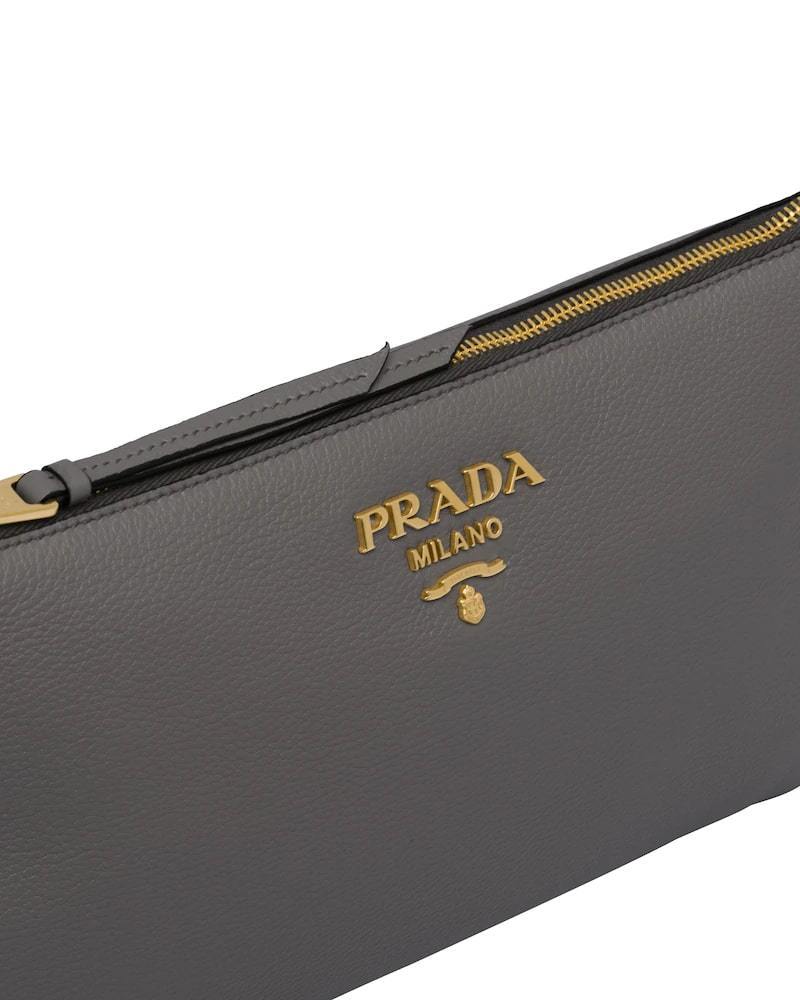 Prada Leather Shoulder Bag, Calf Leather, 30cm Width