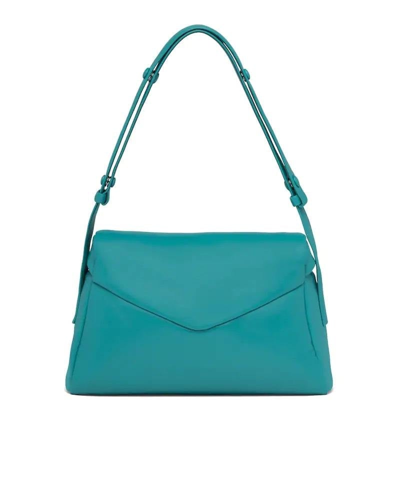 Prada Padded Nappa Bag, Signaux Shoulder, Leather Flap