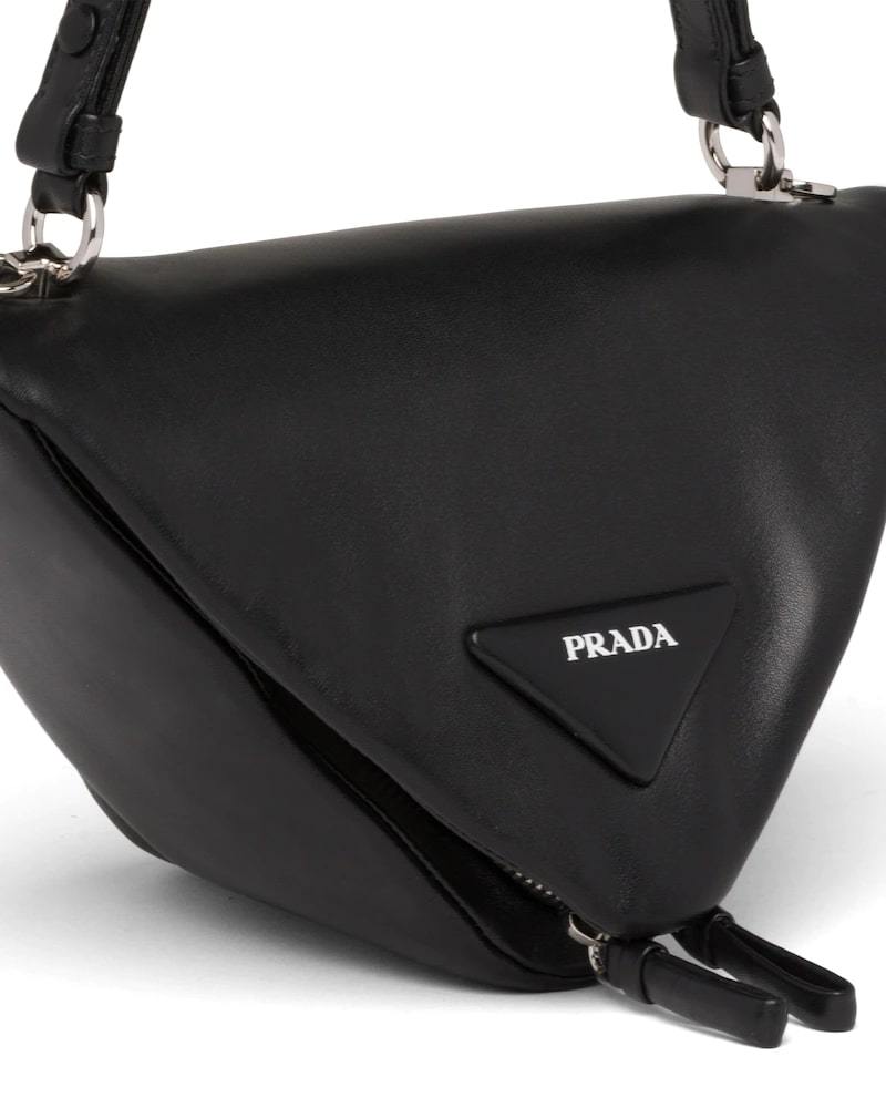 Padded Nappa Leather Bag, Prada Triangle Handbag