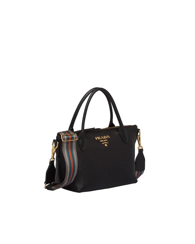 Designer Style Leather Handbag, Prada Shoulder Strap