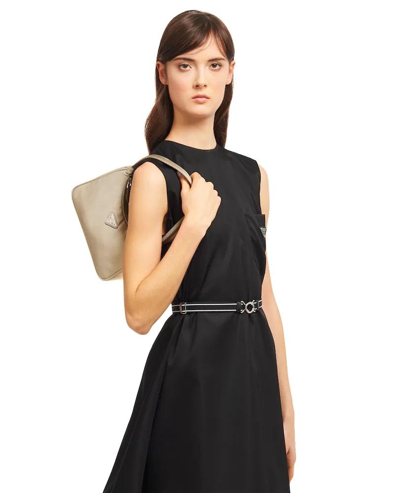 Prada Re-Nylon Mini Bag, Re-Edition 2000, Zipper Closure