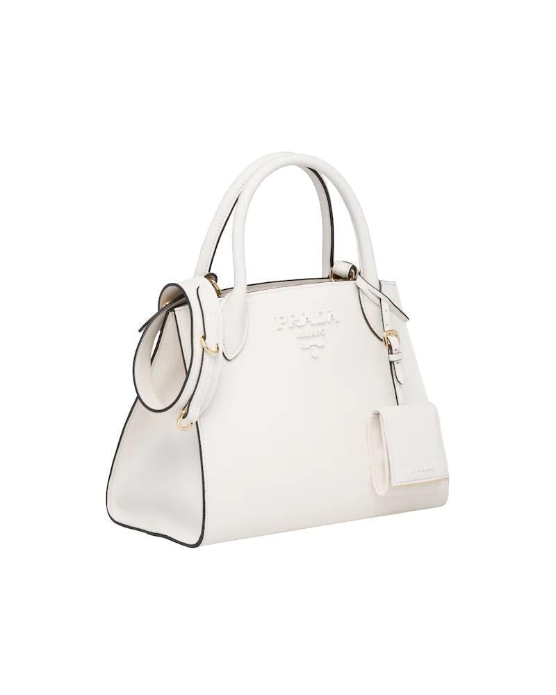Prada Saffiano Monochrome Bag, Small Leather, Gold Hardware