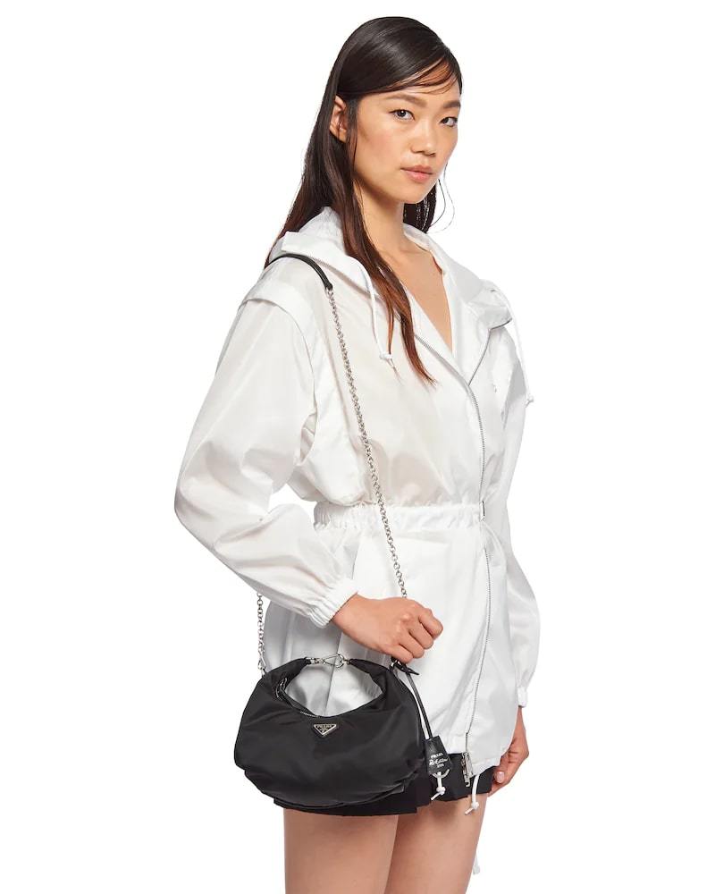 Prada Re-Edition 2006 Nylon Shoulder Bag, 22cm Width