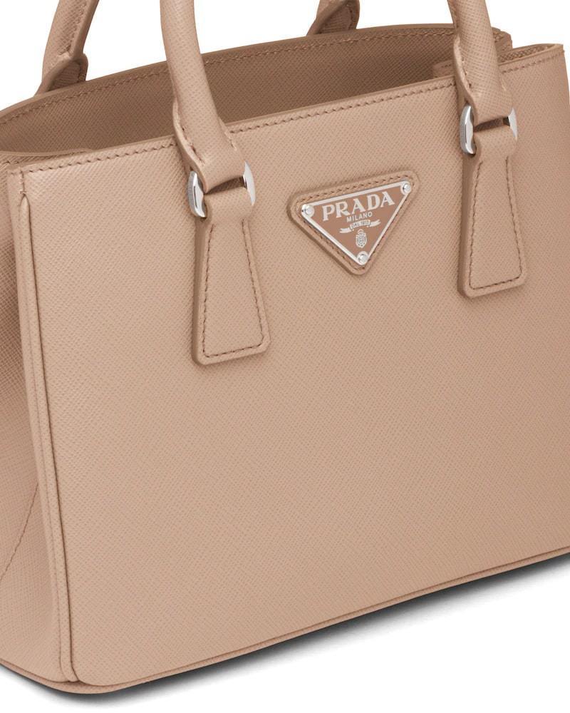Prada Galleria Mini Bag, Saffiano Leather, Gold Hardware
