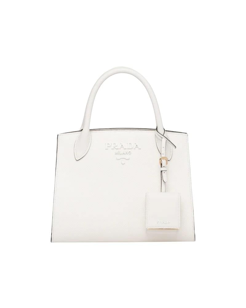 Prada Saffiano Monochrome Bag, Small Leather, Gold Hardware