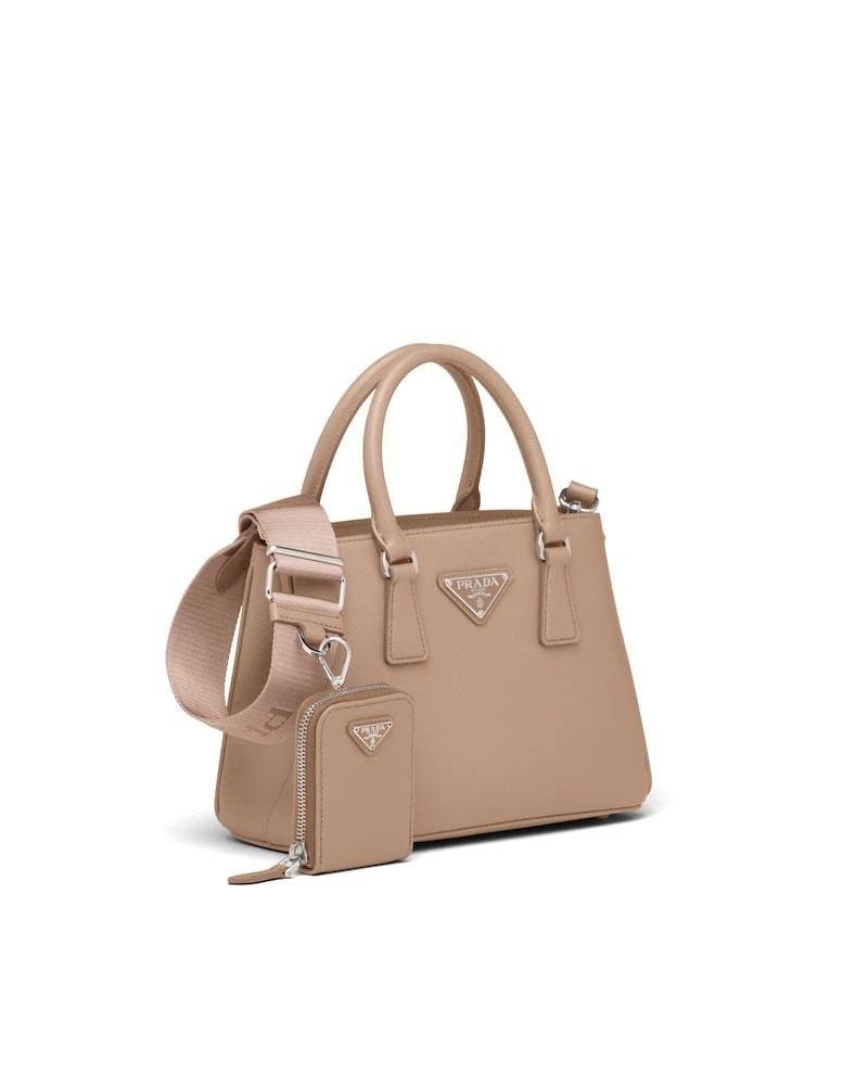 Prada Galleria Mini Bag, Saffiano Leather, Gold Hardware