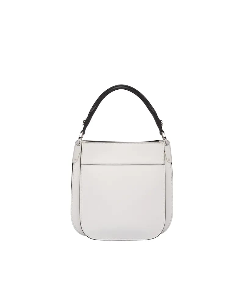 Small Leather Handbag, Prada Margit Bag, 20cm, Nappa Lining