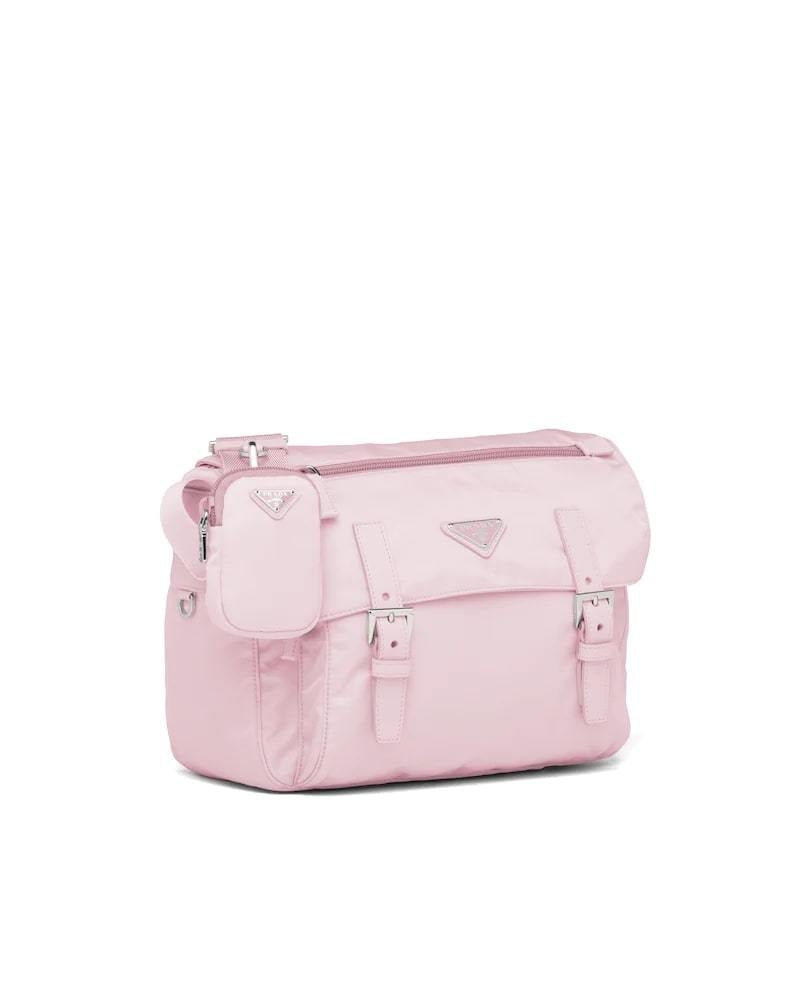 Prada Re-Nylon Bag, Shoulder, Detachable Pouch, 27cm