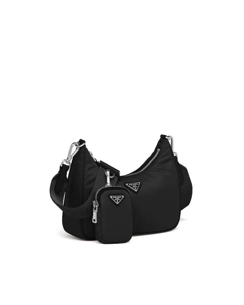 Prada Re-Edition 2005 Bag, Re-Nylon Shoulder, Saffiano Trim