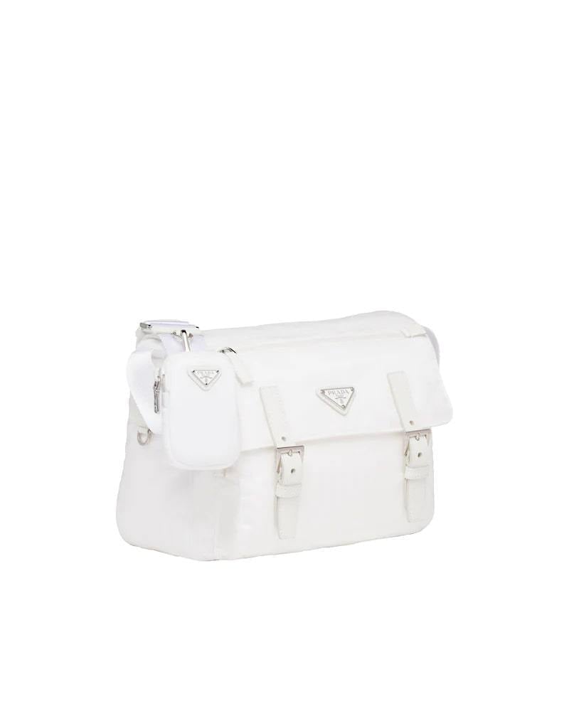 Prada Re-Nylon Bag, Shoulder, Detachable Pouch, 27cm