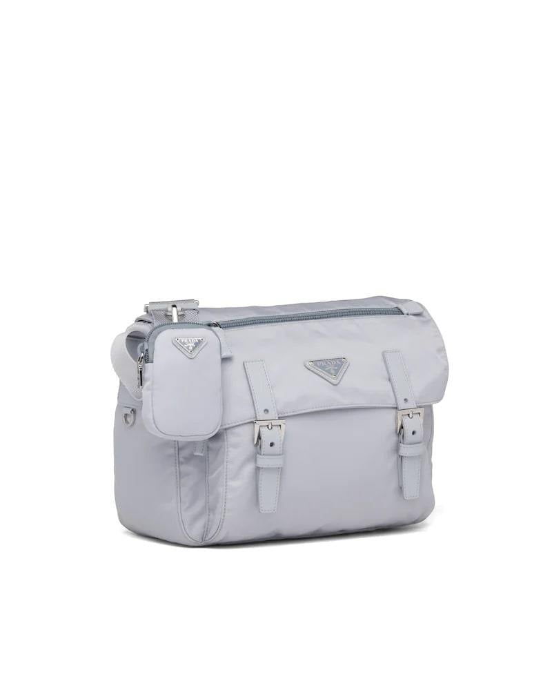 Prada Re-Nylon Bag, Shoulder, Detachable Pouch, 27cm