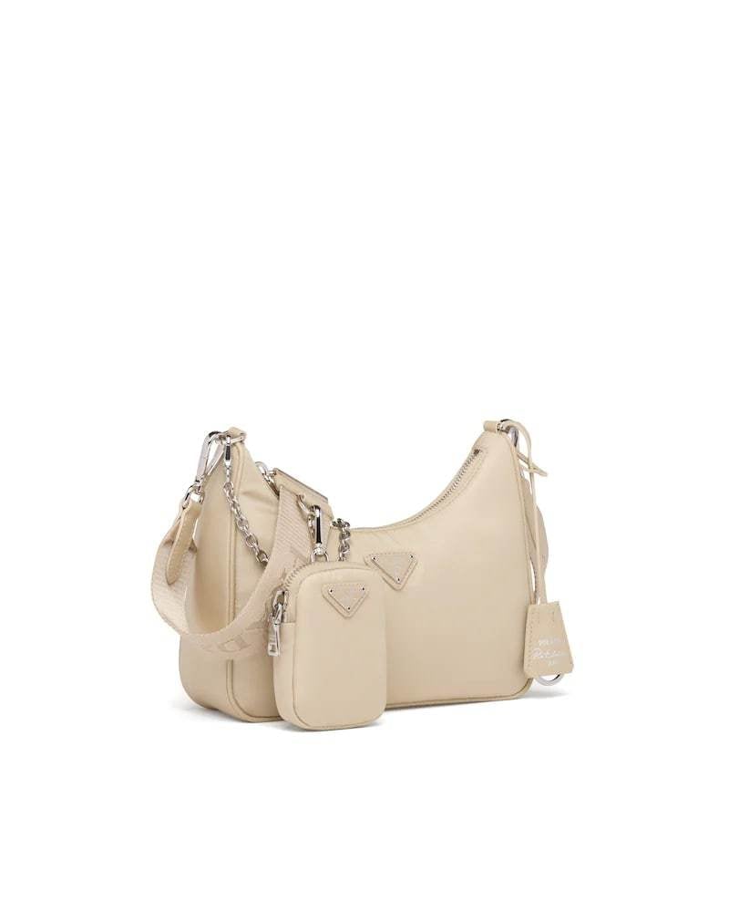 Prada Re-Edition 2005 Bag, Re-Nylon Shoulder, Saffiano Trim