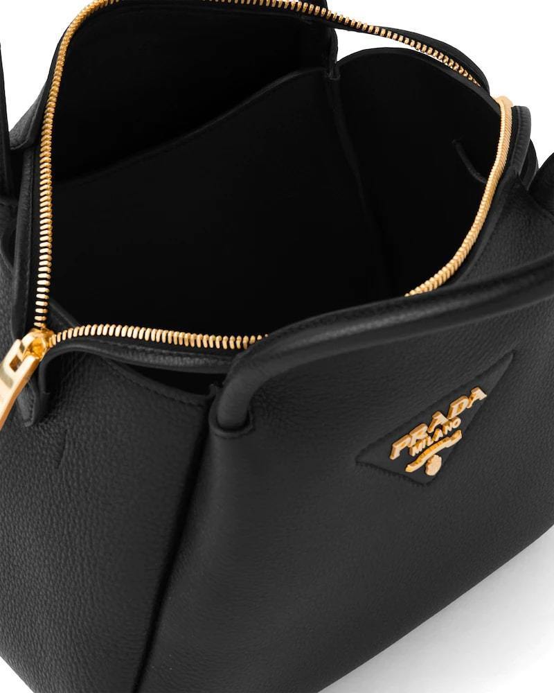 Prada Small Tote, Calfskin Leather Handbag, 23cm