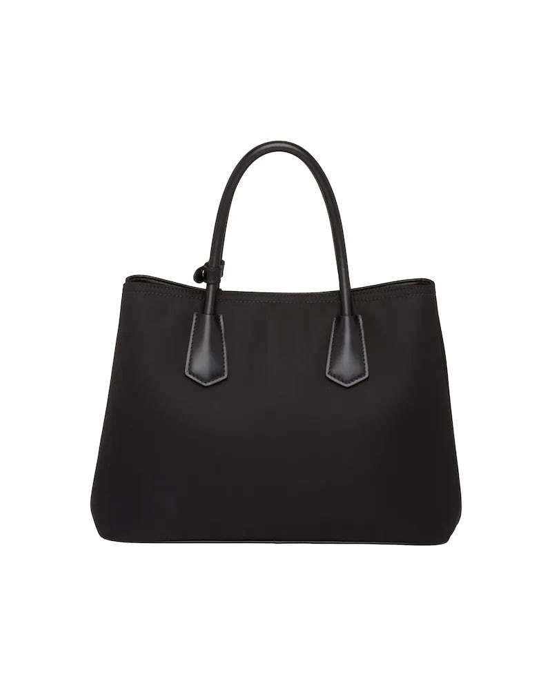 Prada Double Bag, Nylon Saffiano Leather, 33cm Width