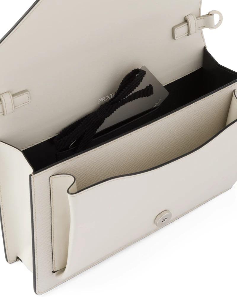 Prada Envelope Bag, Saffiano Leather Mini Crossbody