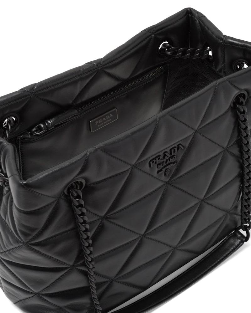 Prada Quilted Nappa Tote, Geometric Spectrum Bag