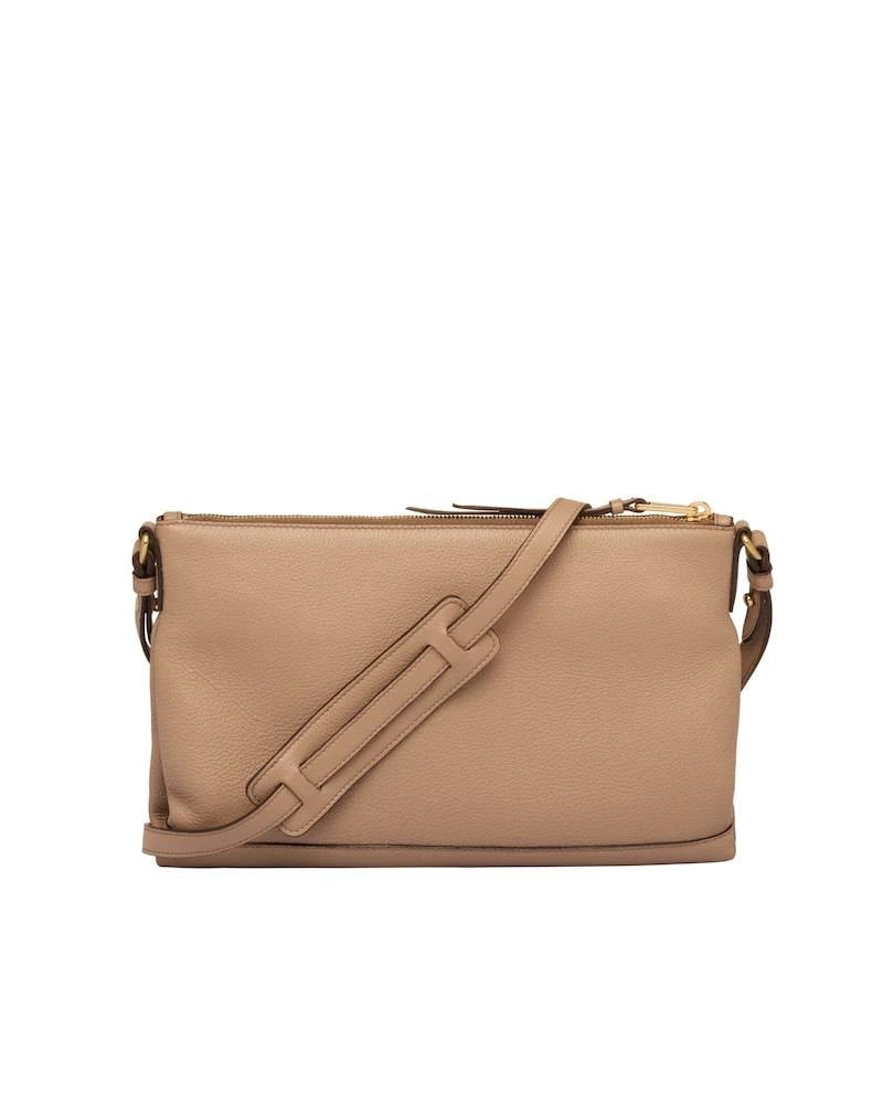 Prada Leather Shoulder Bag, Calf Leather, 30cm Width