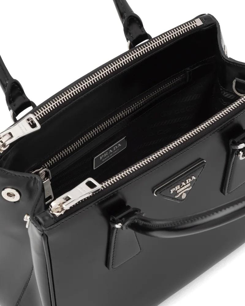 Prada Galleria Small Bag, Brushed Leather, Detachable Strap
