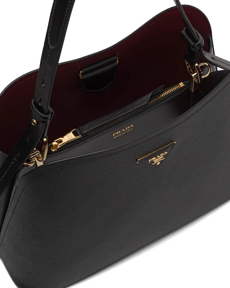 Prada Matinee Bag, Saffiano Leather, Adjustable Strap