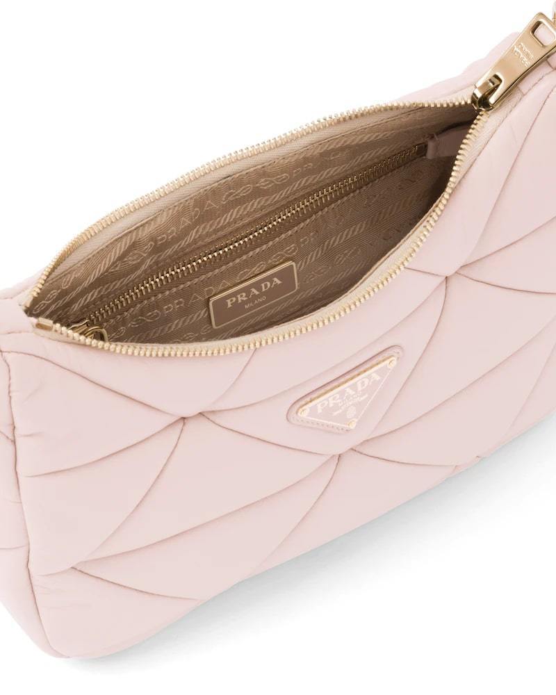 Prada Patchwork Shoulder Bag, Nappa Leather, Triangle Design