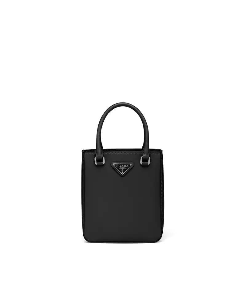 Brushed Leather Tote, Prada Small Square Handbag