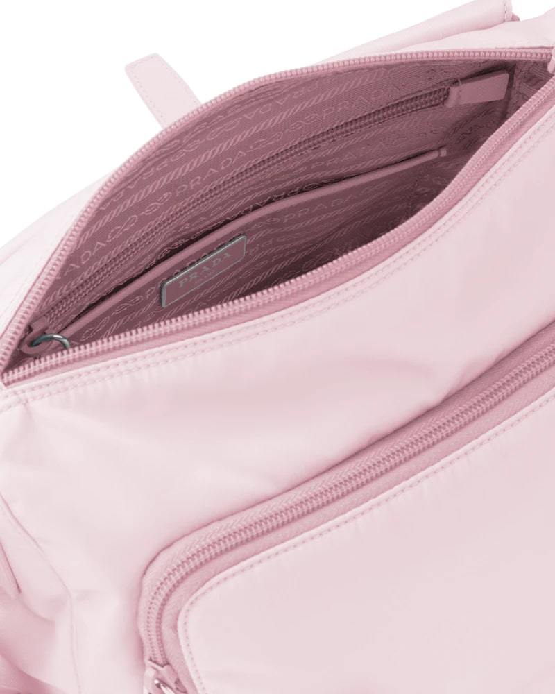 Prada Re-Nylon Bag, Shoulder, Detachable Pouch, 27cm