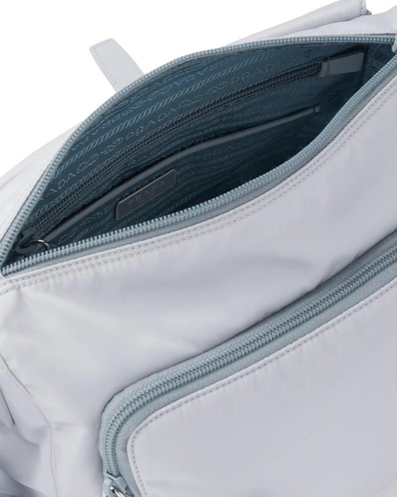 Prada Re-Nylon Bag, Shoulder, Detachable Pouch, 27cm